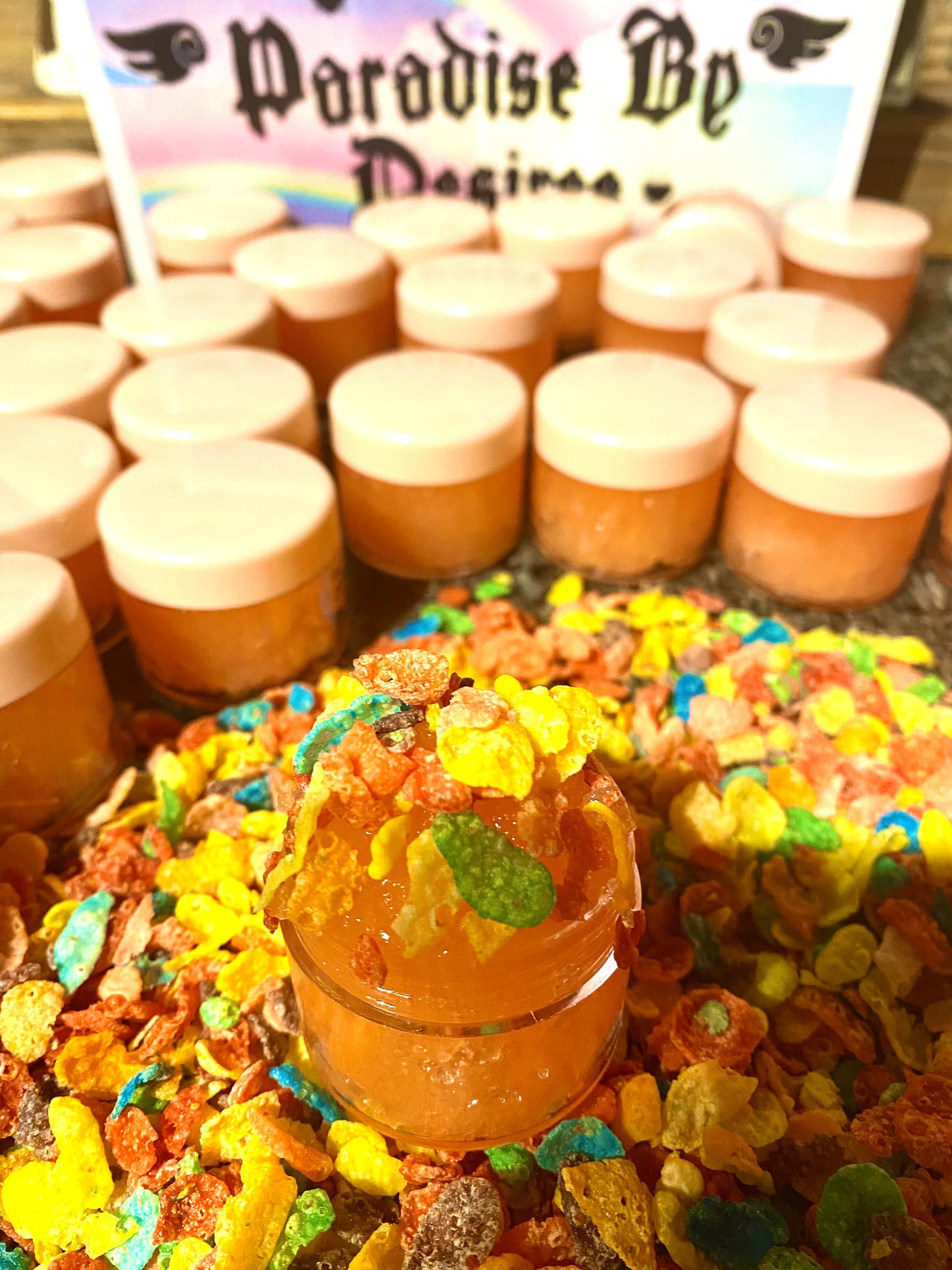 Baby Angel’s Kiss Lip Scrub ( Fruity Pebble Scent)