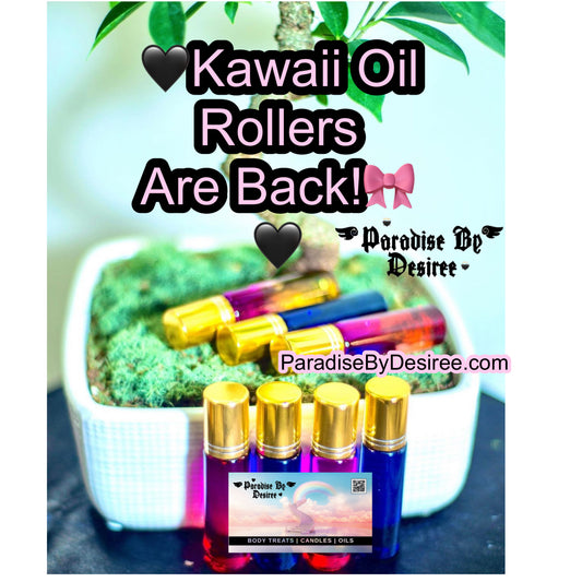 Kawaii Body Oil Rollers