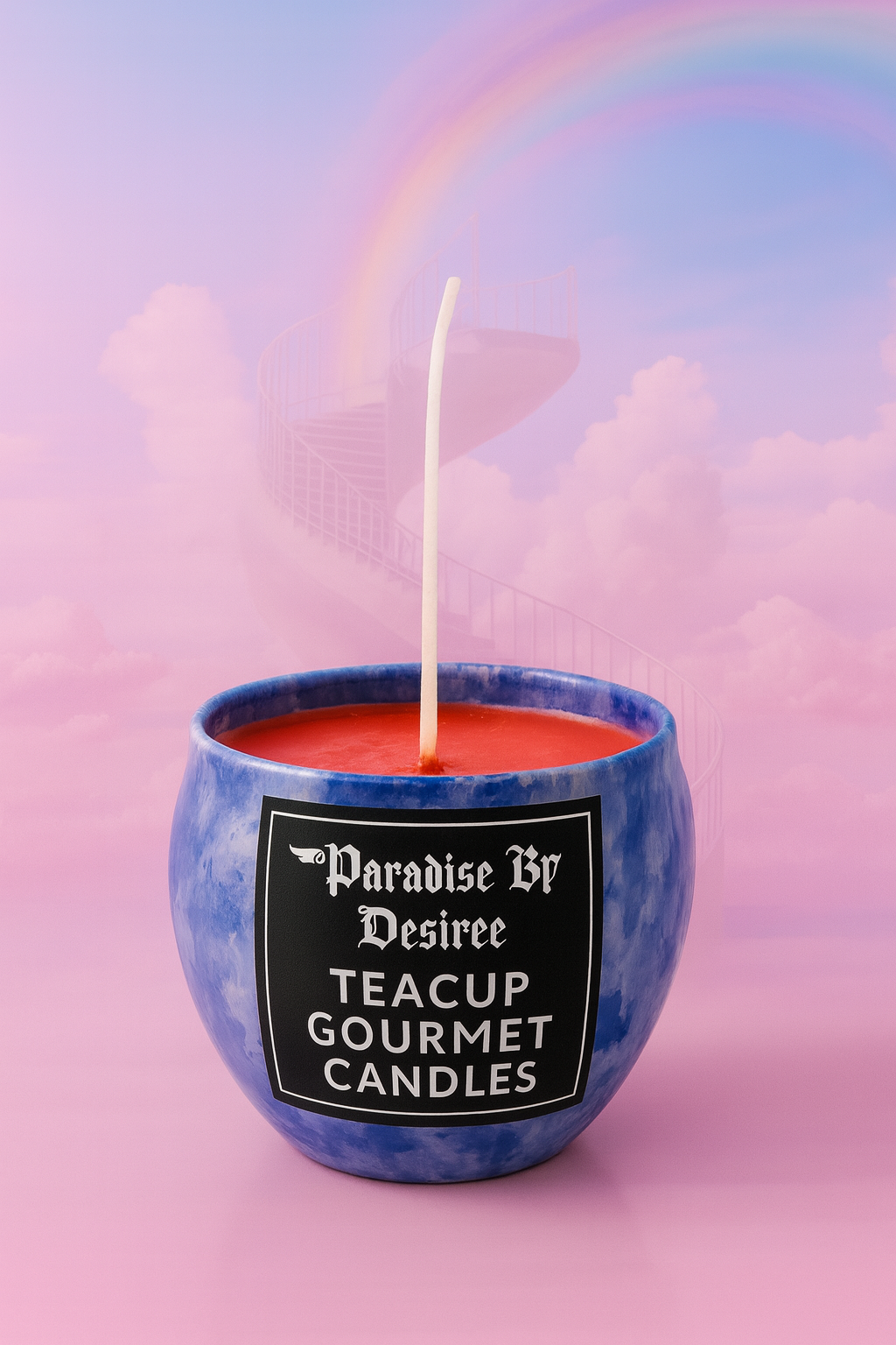 Handcrafted gourmet candles