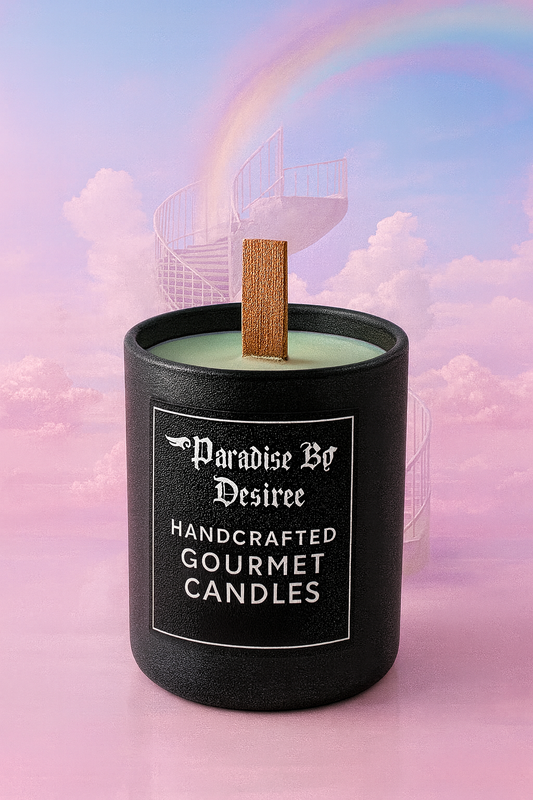 Handcrafted gourmet candles